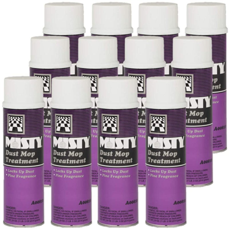 MSTY Dust Mop Treatment Spray - 18 oz (Case of 12) 1003402 - Janitorial Grade, Acts Like A Dust Magnet - Image 5